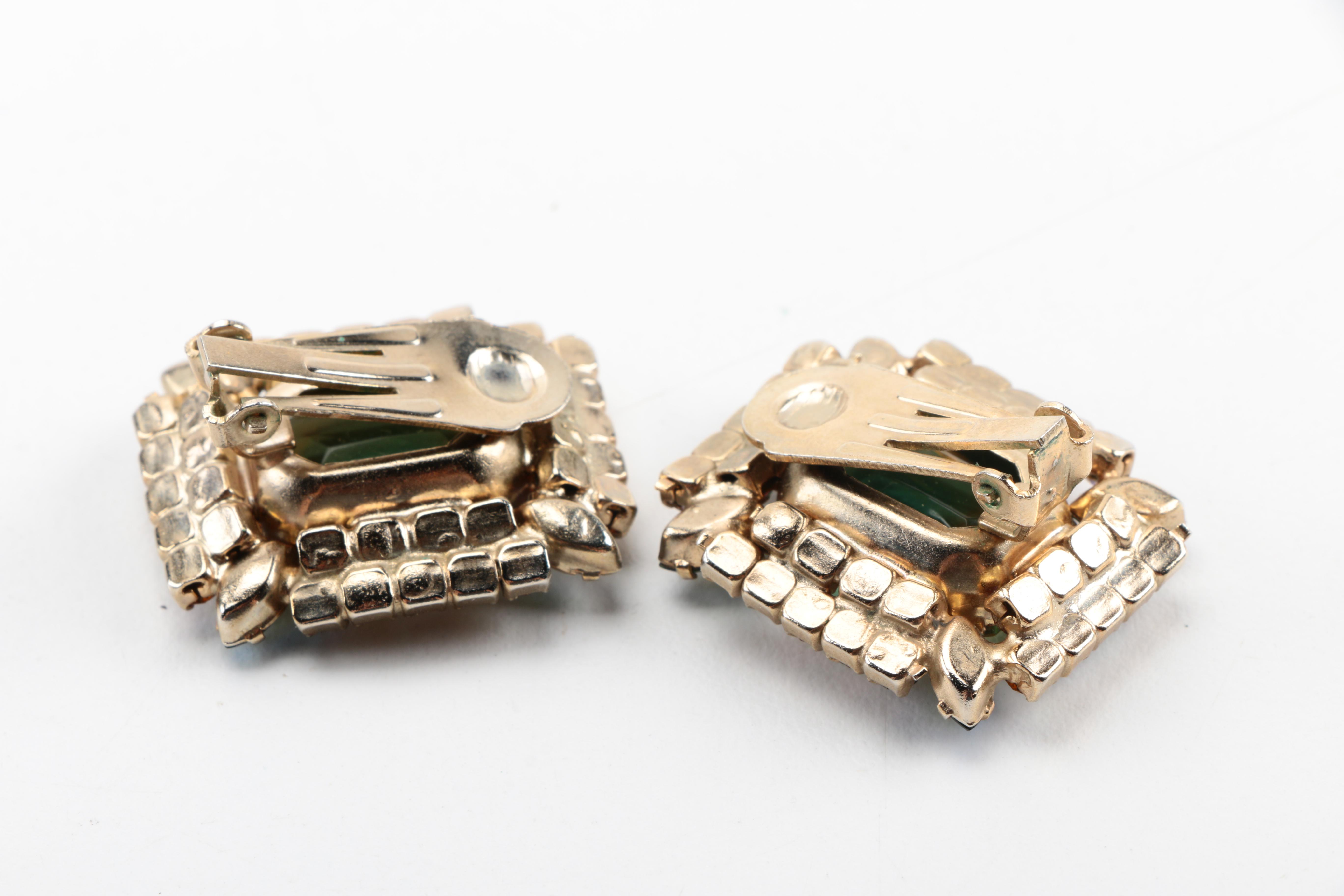 Vintage Jewelry Including Sterling Silver Earrings