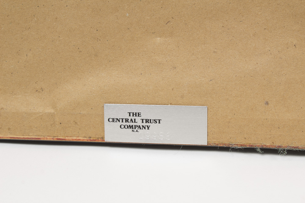 Teveluwe 1955 Watercolor Painting on Paper "Quirke Lake, Ontario 1953"