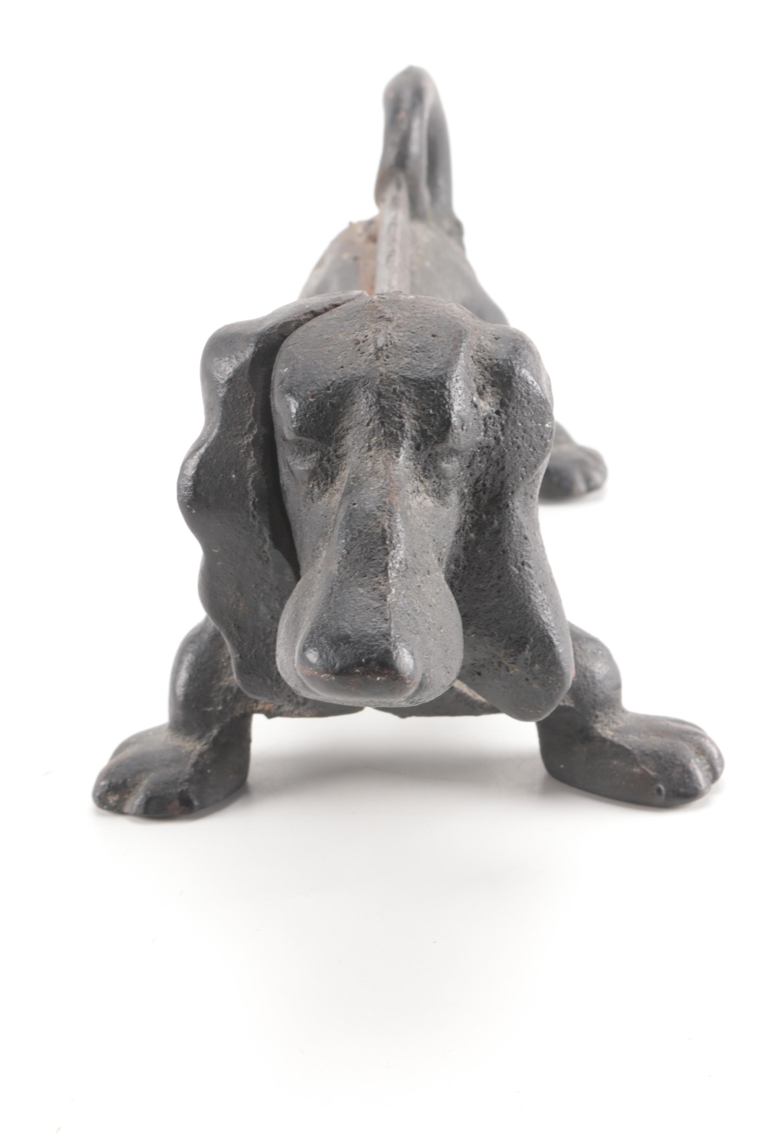 Cast Iron Dachshund Boot Scraper