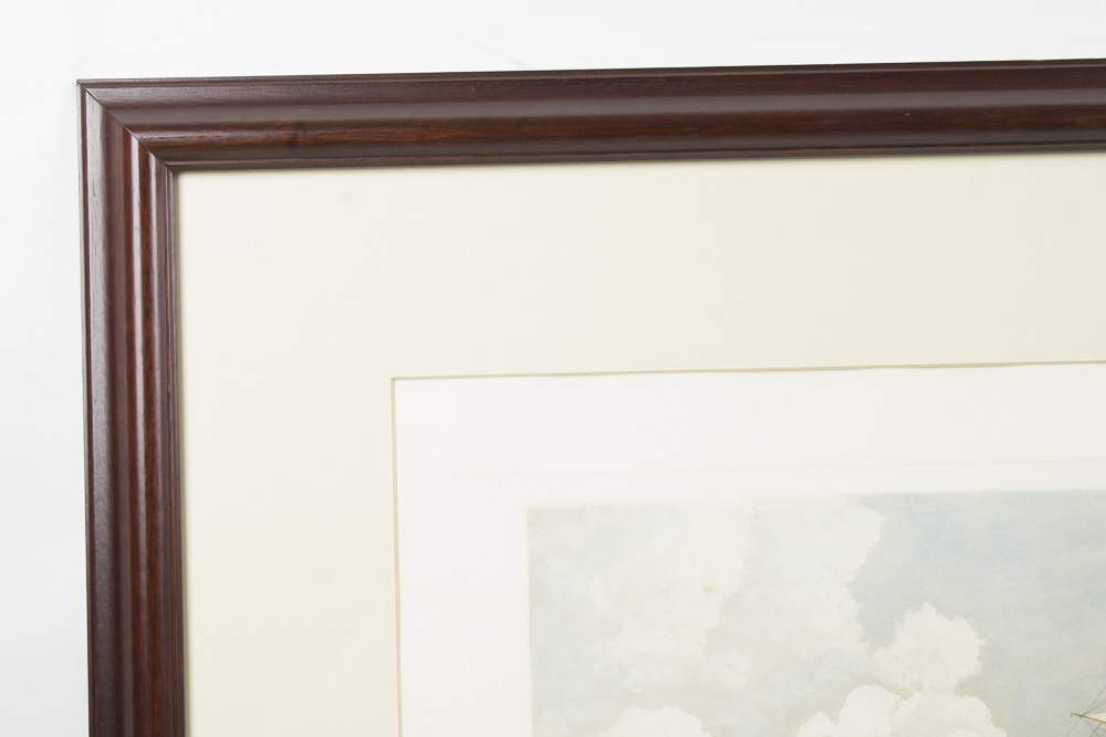 Hand-Colored Aquatint Etching After William John Huggins' "The Wellington"