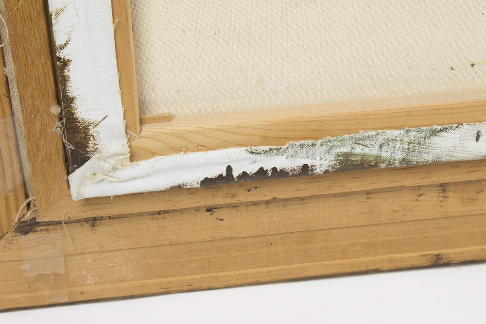 H. Gailey Mid-Century Oil Painting on Canvas of Morning Seascape