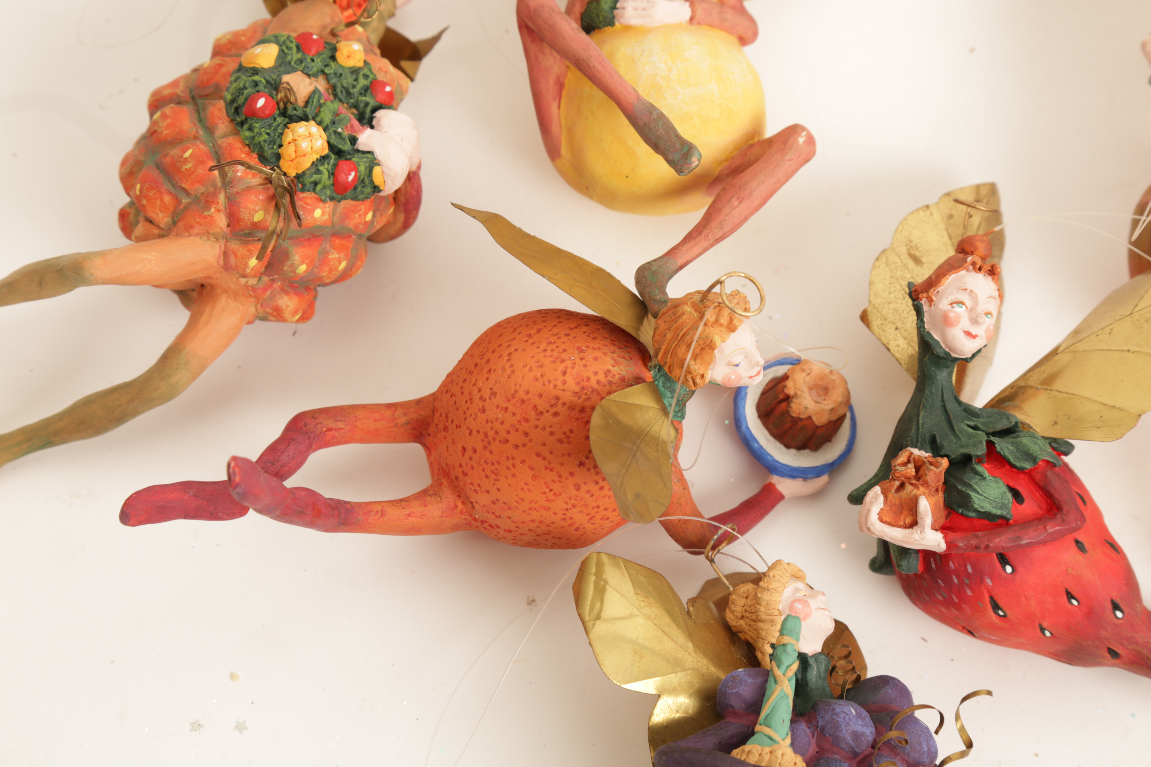 Department 56 "Tutti-Frutti" Ornaments