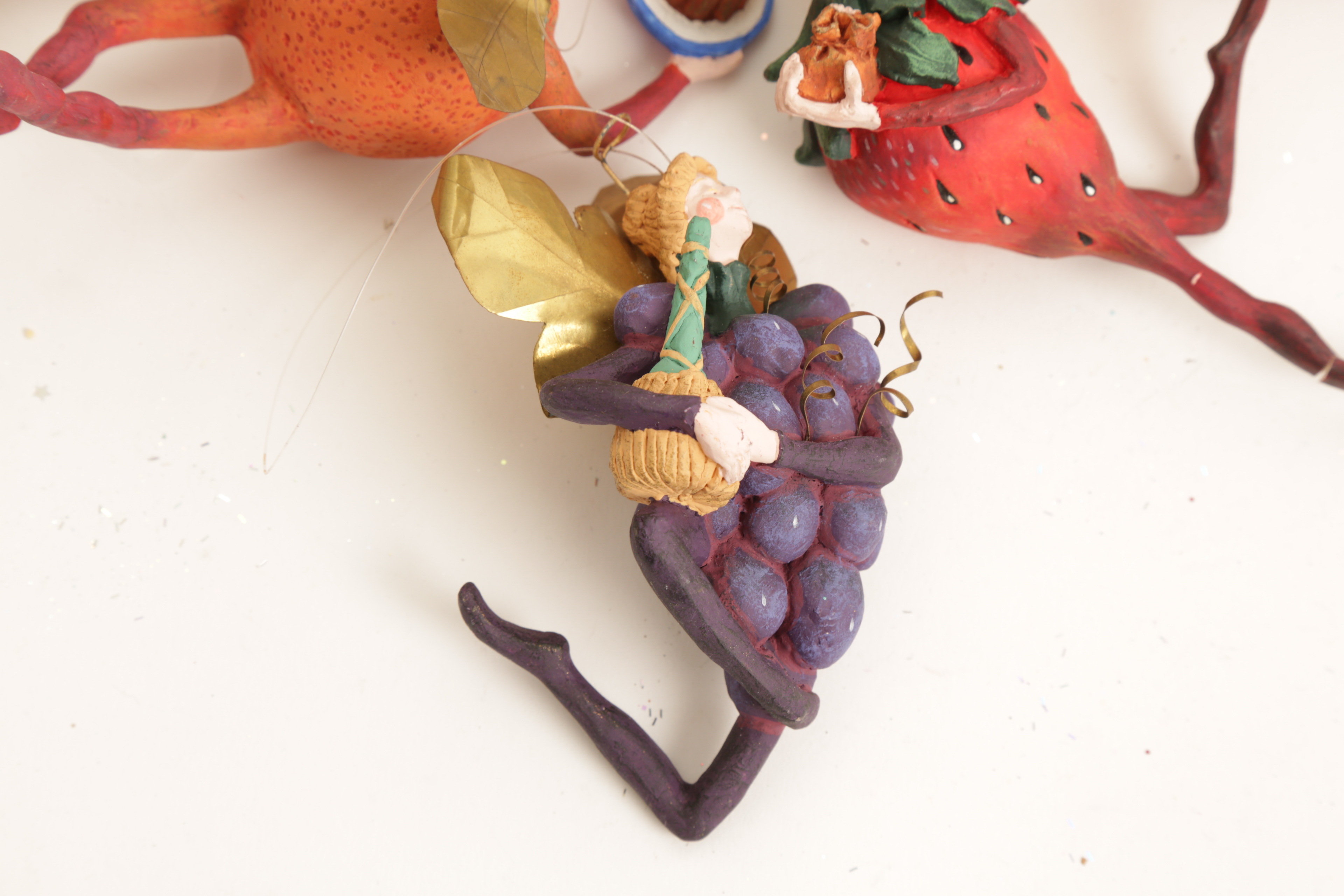 Department 56 "Tutti-Frutti" Ornaments