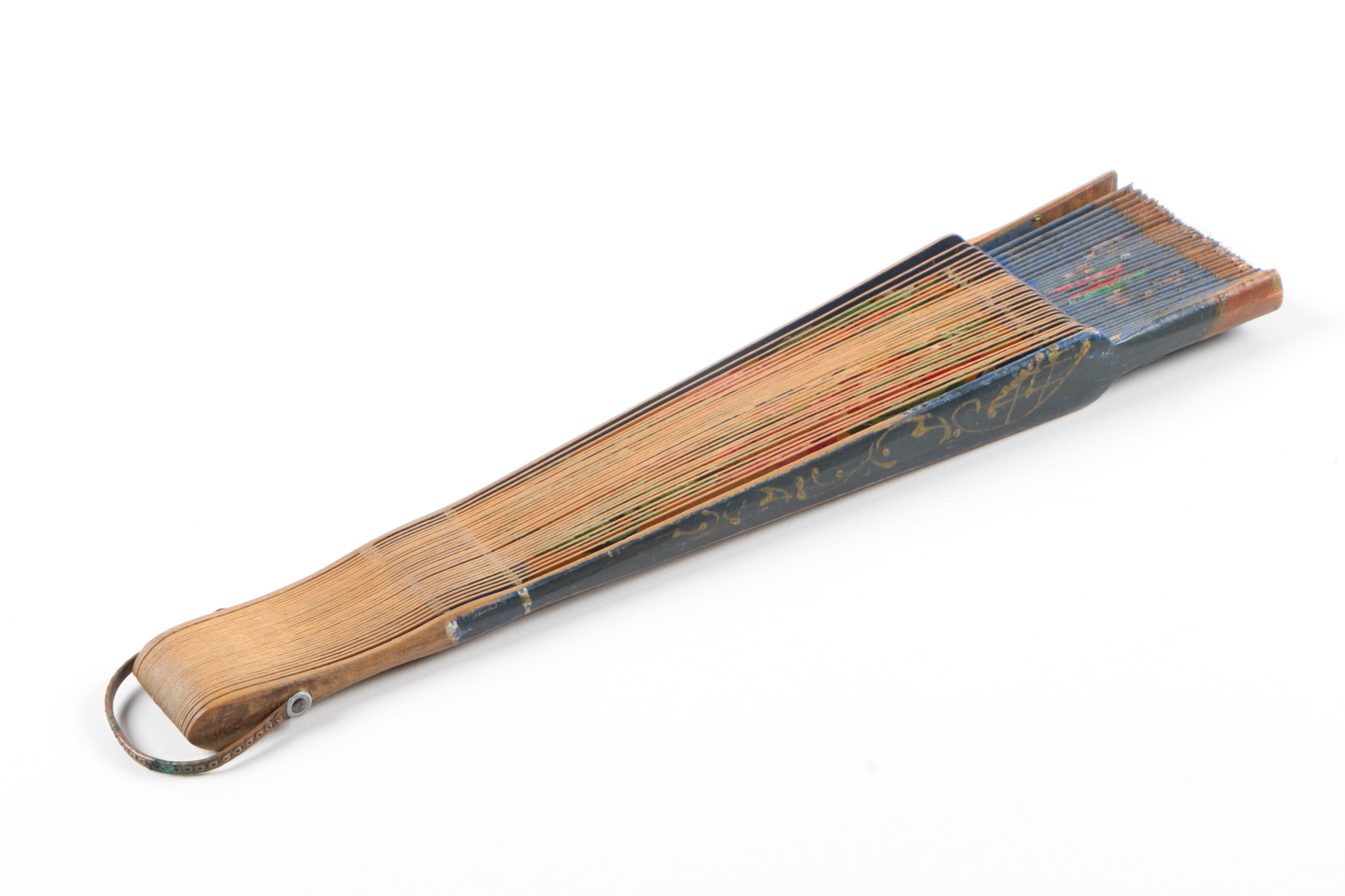 Vintage Wooden Hand Fans