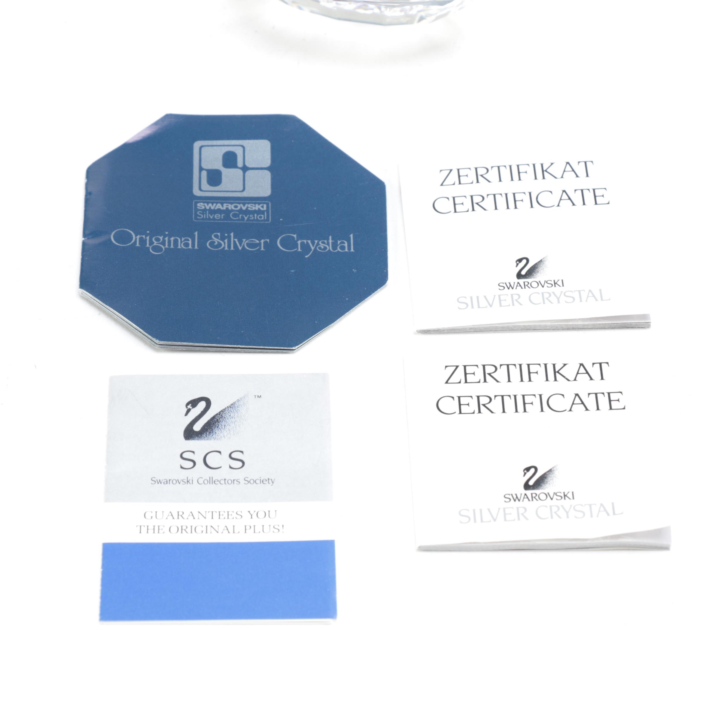 Swarovski Crystal Clam Figurine