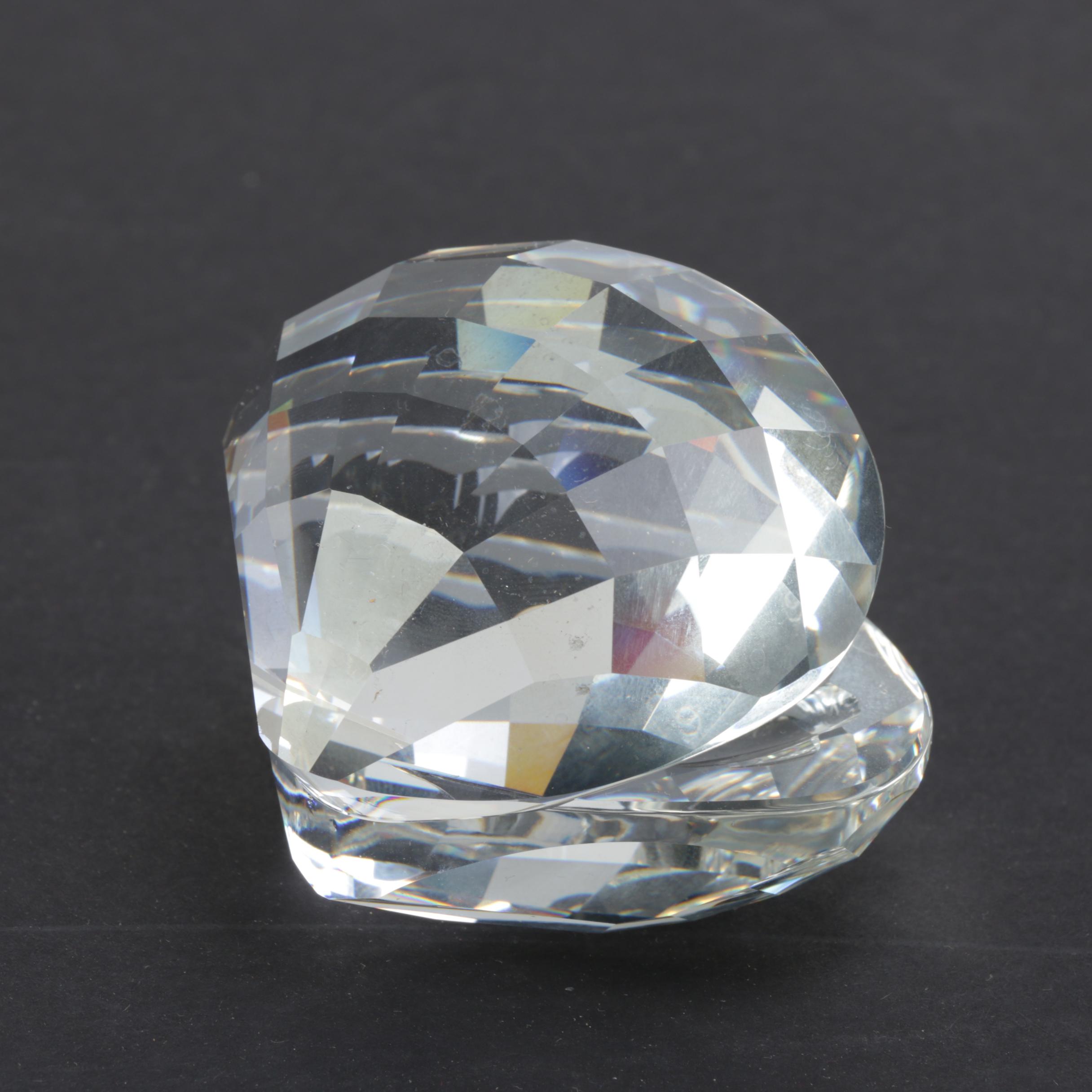 Swarovski Crystal Clam Figurine