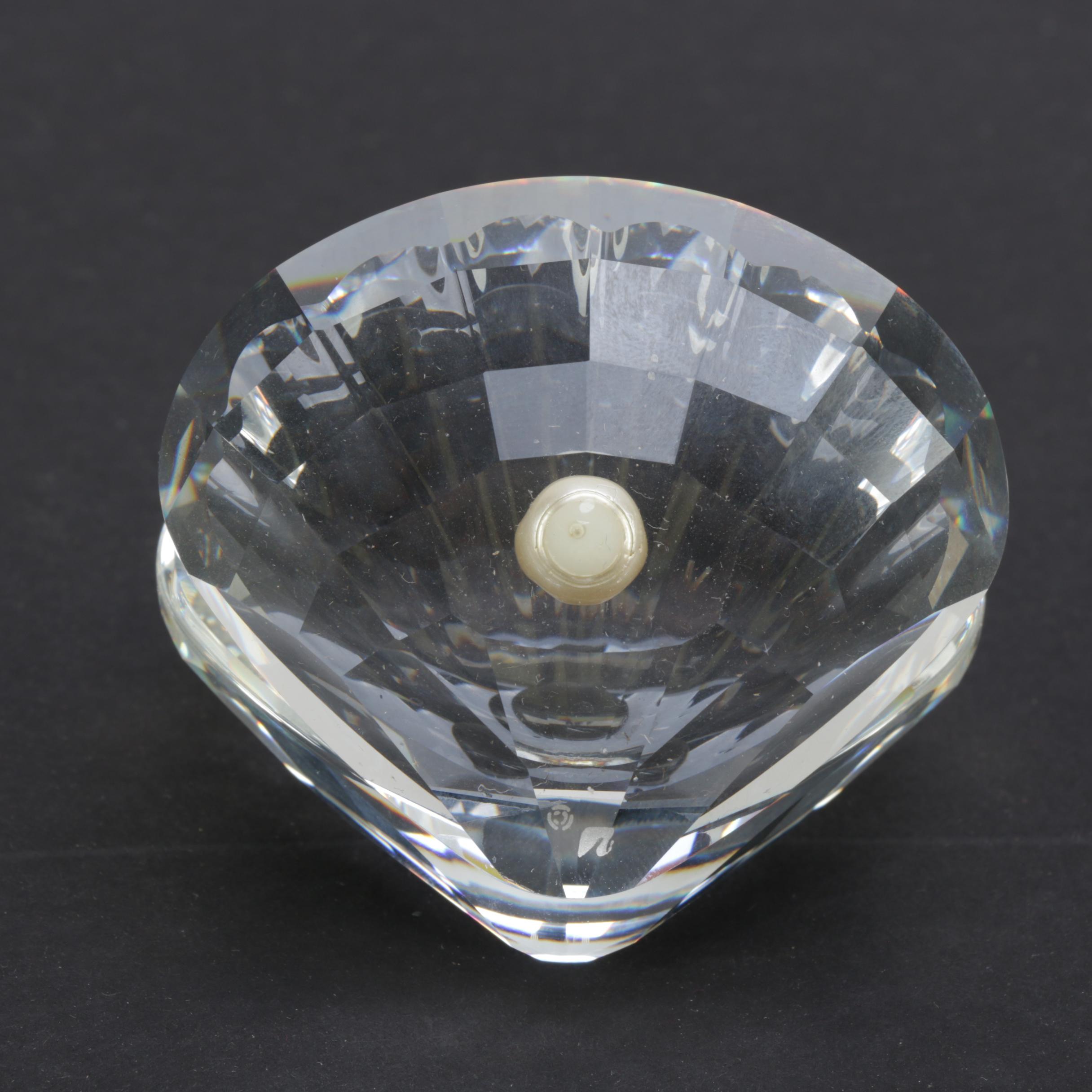 Swarovski Crystal Clam Figurine