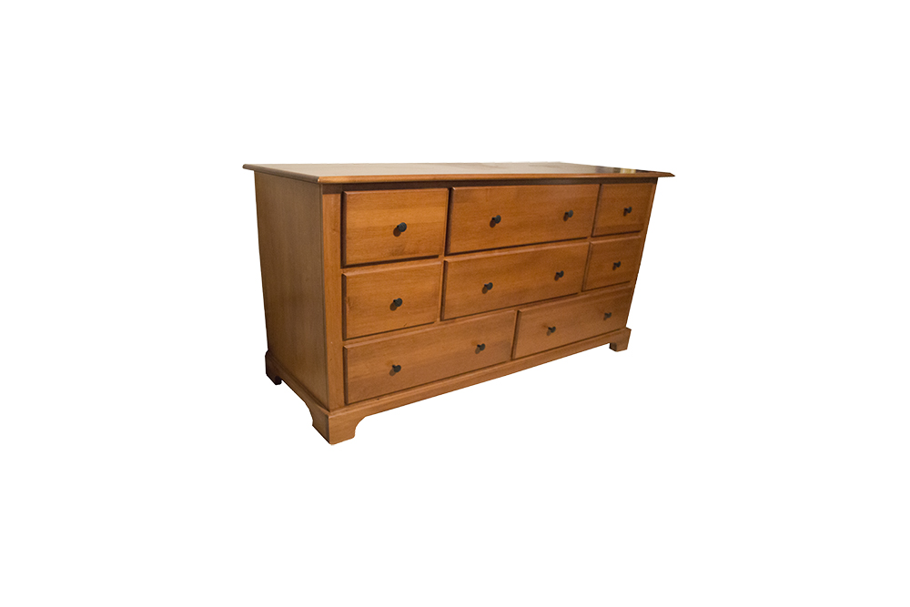 Eight-Drawer Low Dresser by Nadeau of Canada