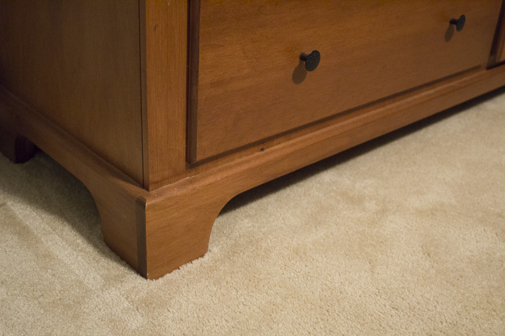 Eight-Drawer Low Dresser by Nadeau of Canada