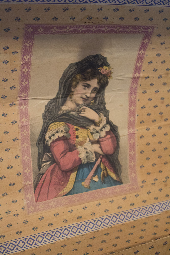 Antique Dome Top Steamer Trunk