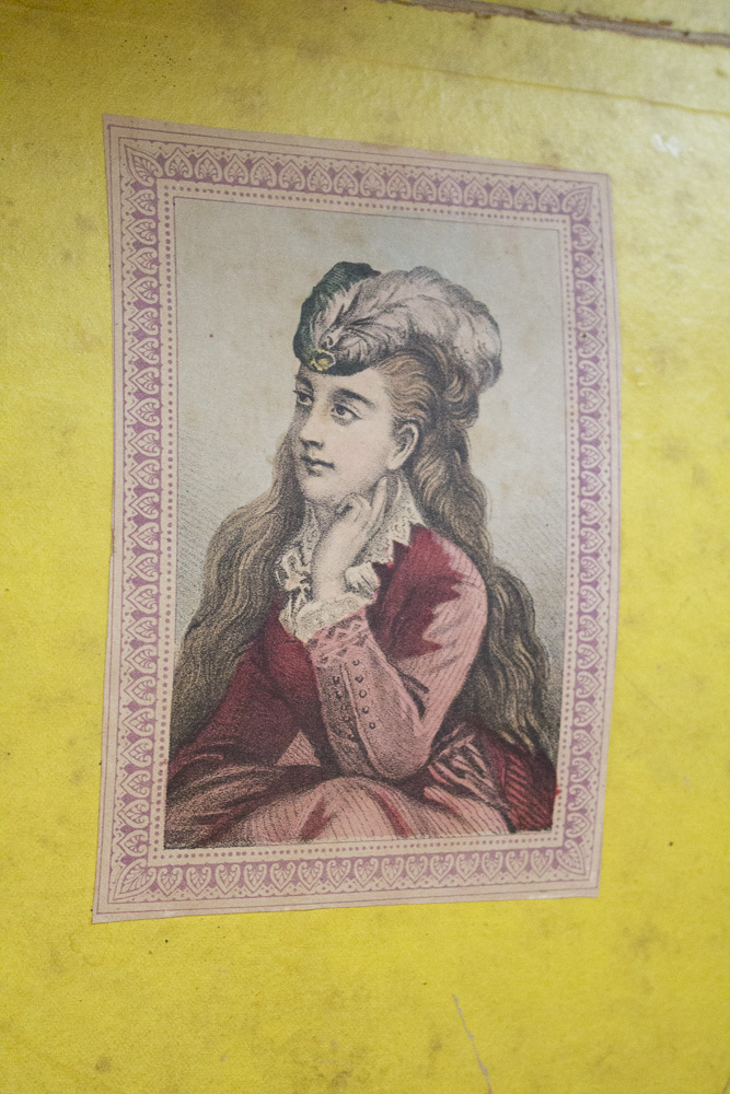 Antique Dome Top Steamer Trunk