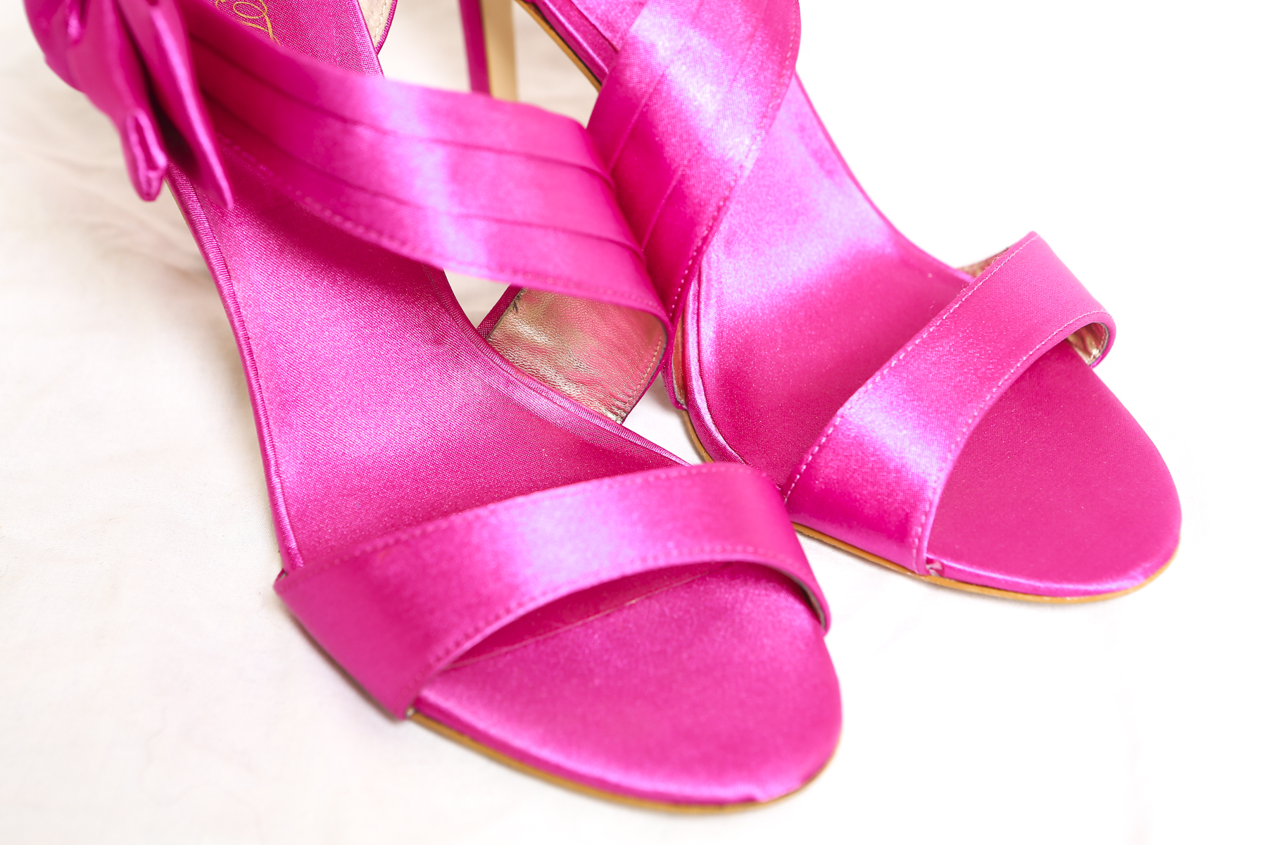 Lulu Townshead Pink Stilettos Size 10