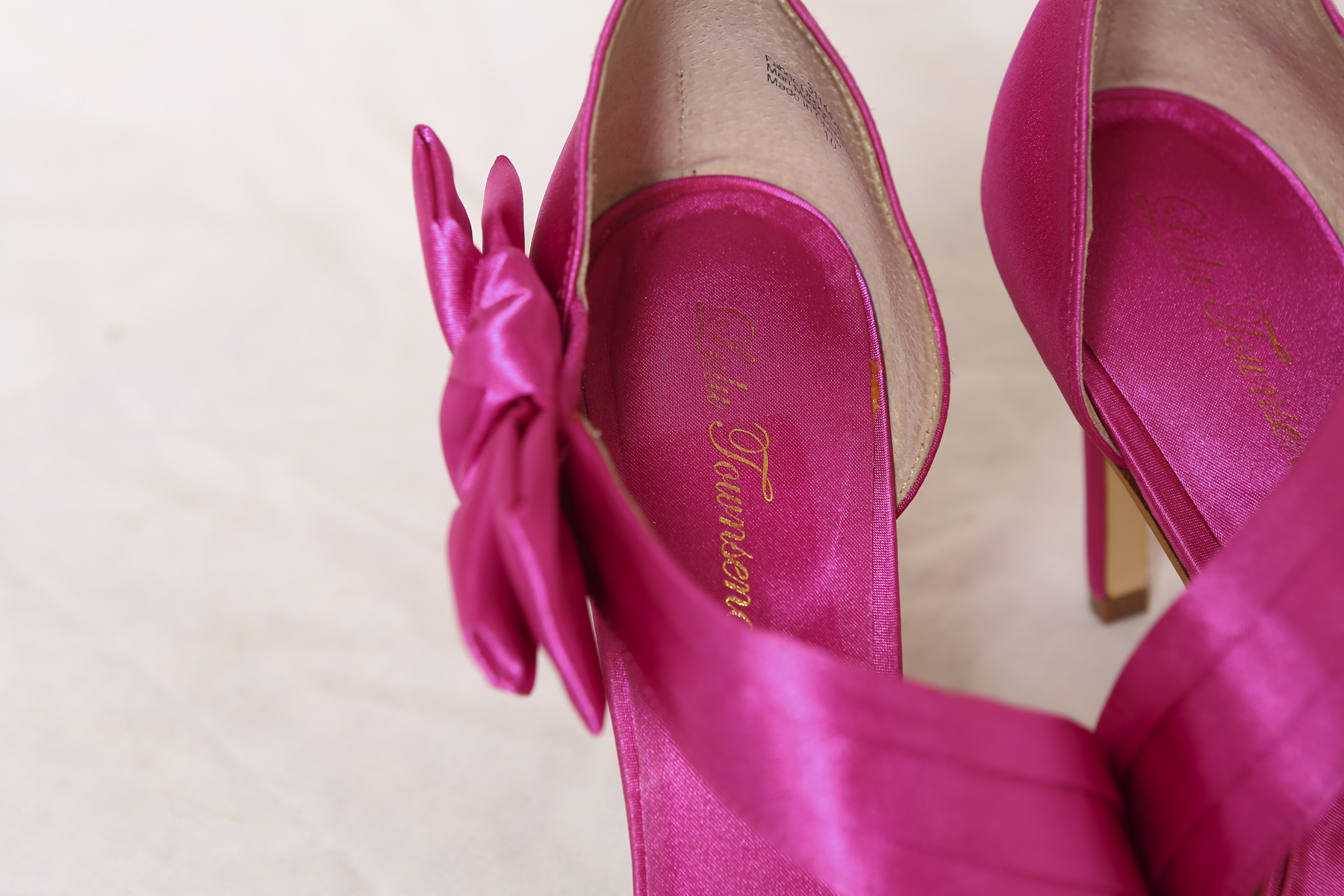 Lulu Townshead Pink Stilettos Size 10