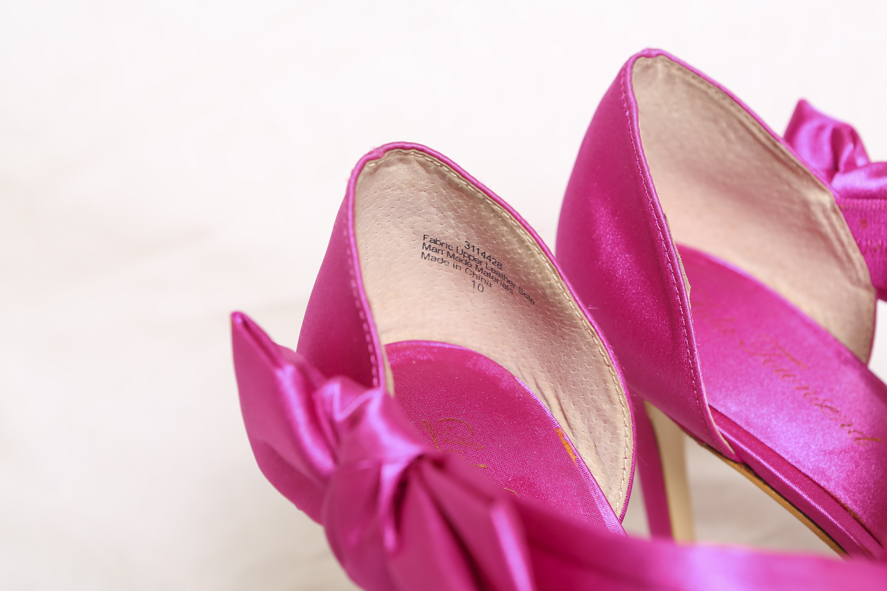 Lulu Townshead Pink Stilettos Size 10