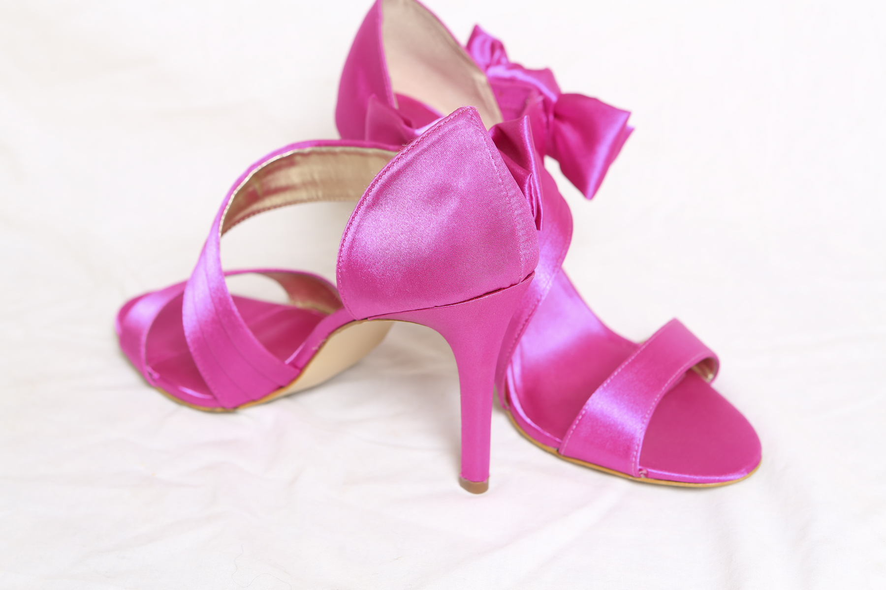 Lulu Townshead Pink Stilettos Size 10