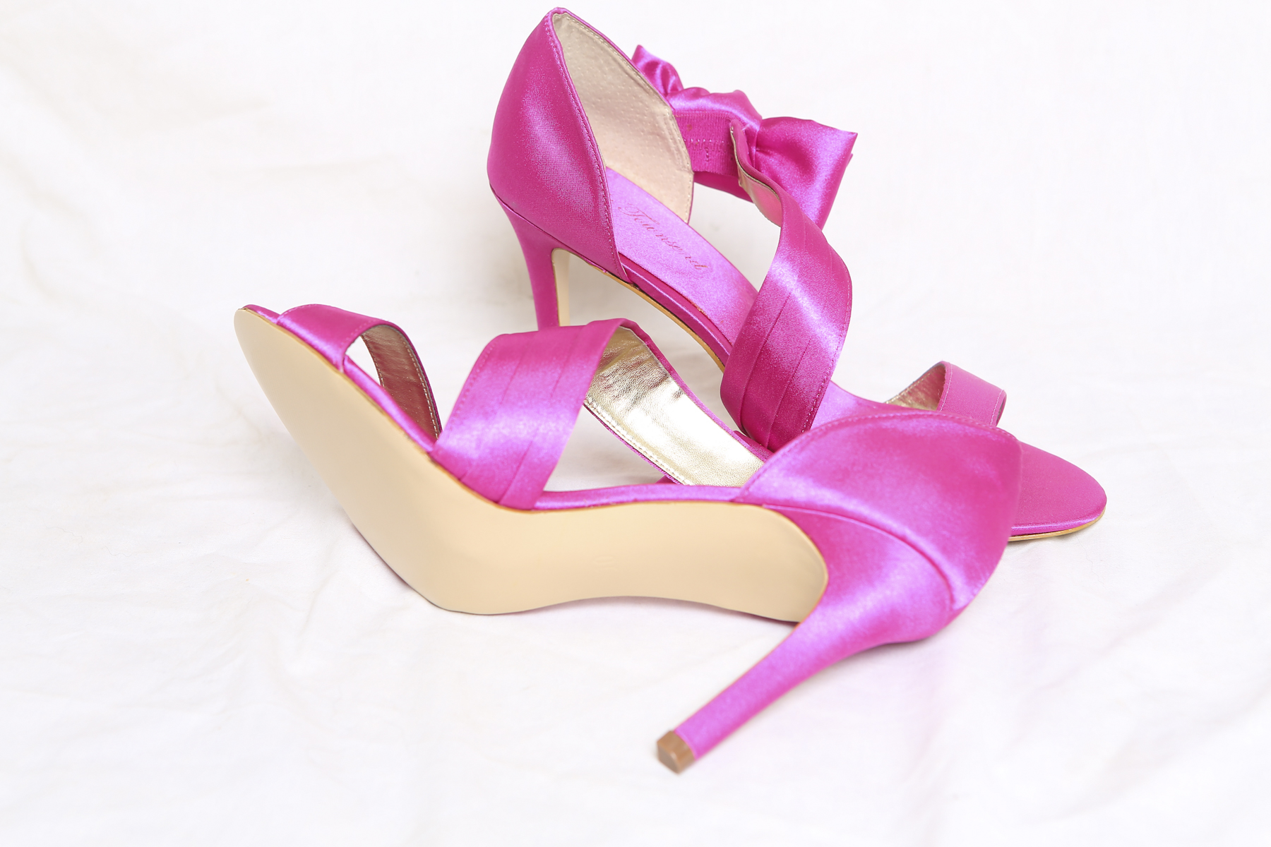 Lulu Townshead Pink Stilettos Size 10
