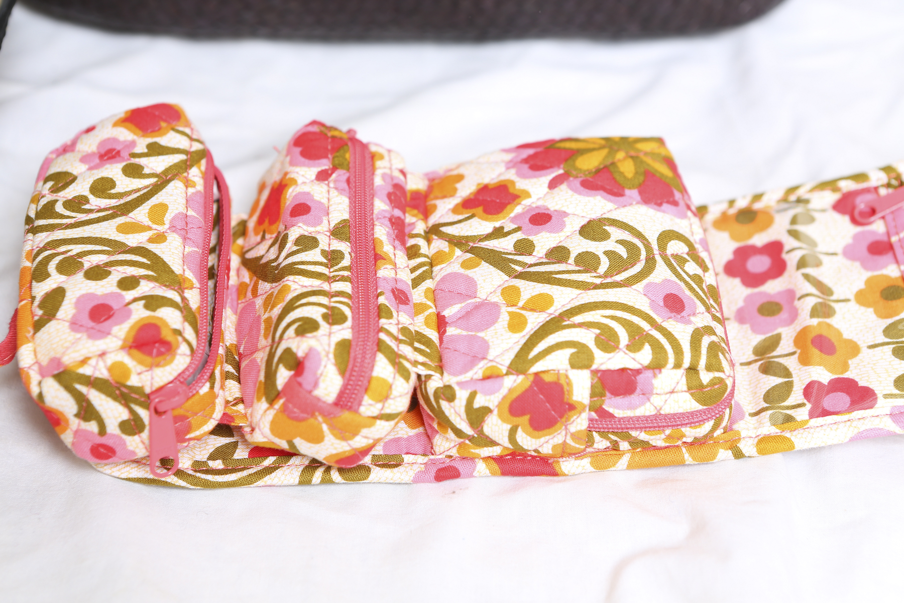 Tote, Sun Hat and Vera Bradley Travel Cube