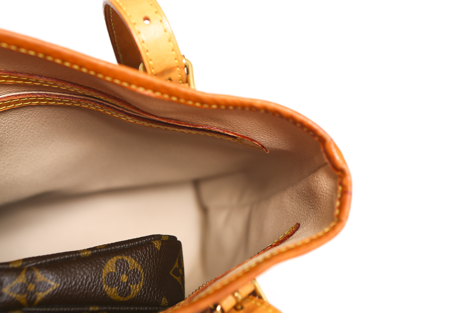 Louis Vuitton Monogram Petite Bucket Bag and Coin Purse