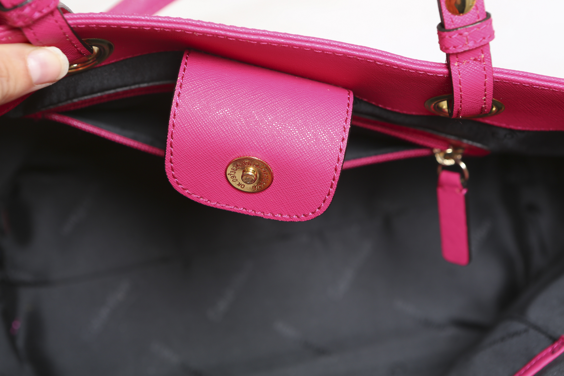 Hot Pink Calvin Klein Tote Bag