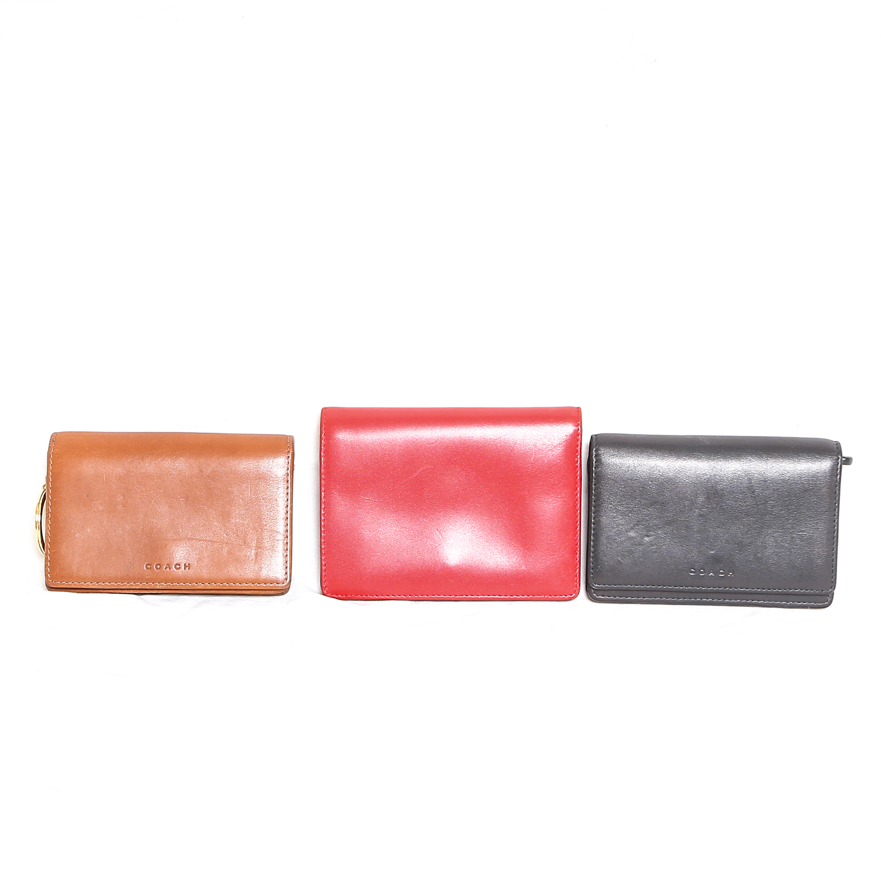 Three Coach Wallets
