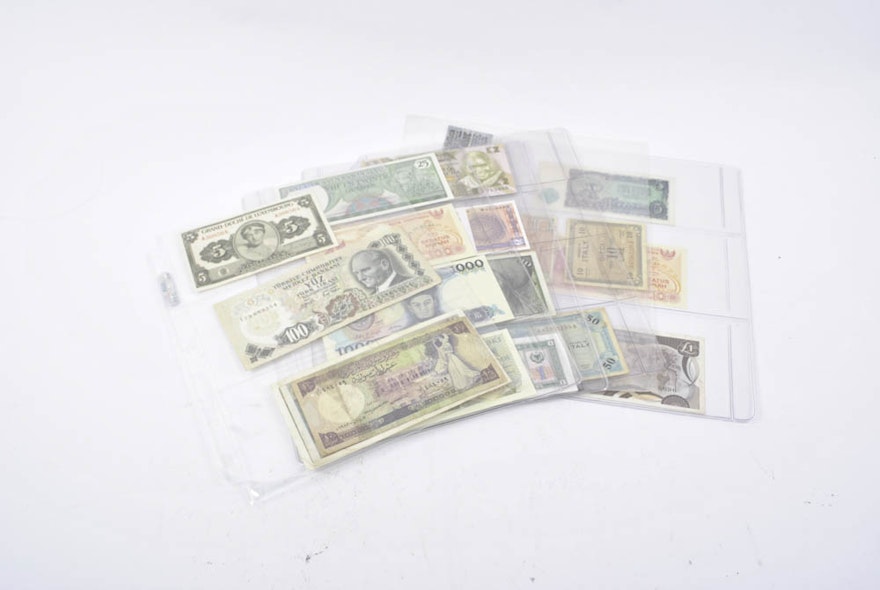 Collection of Foreign Banknotes