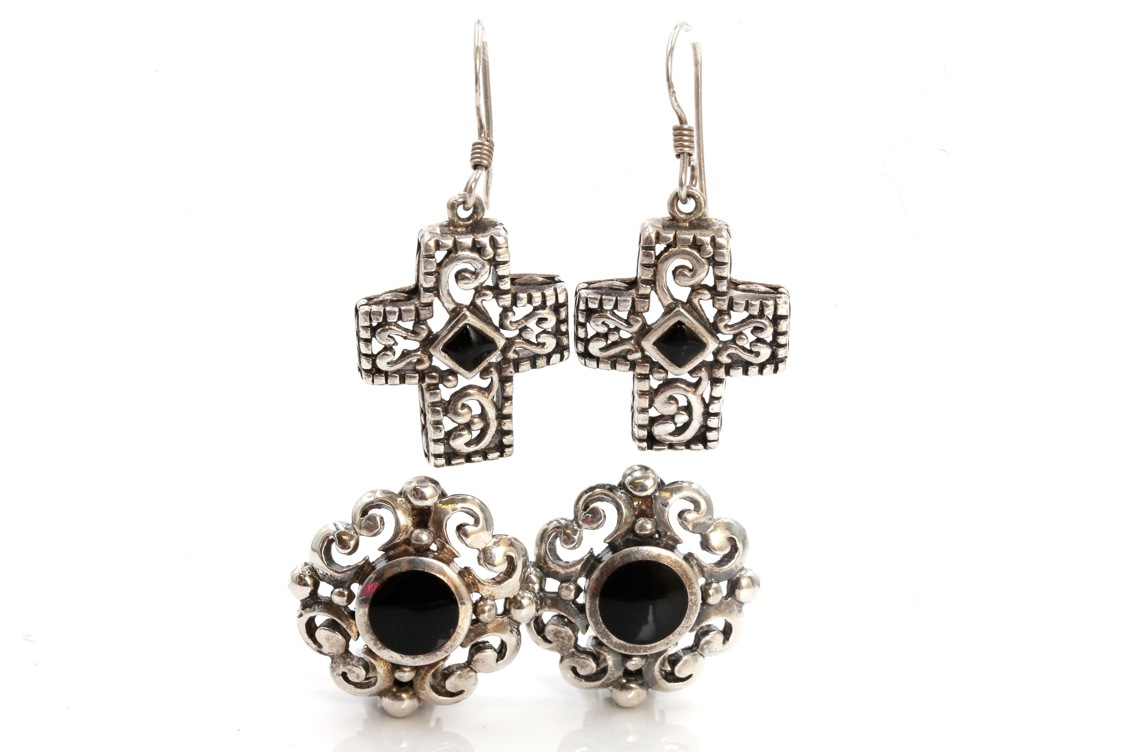 Sterling Silver Black Onyx Jewelry