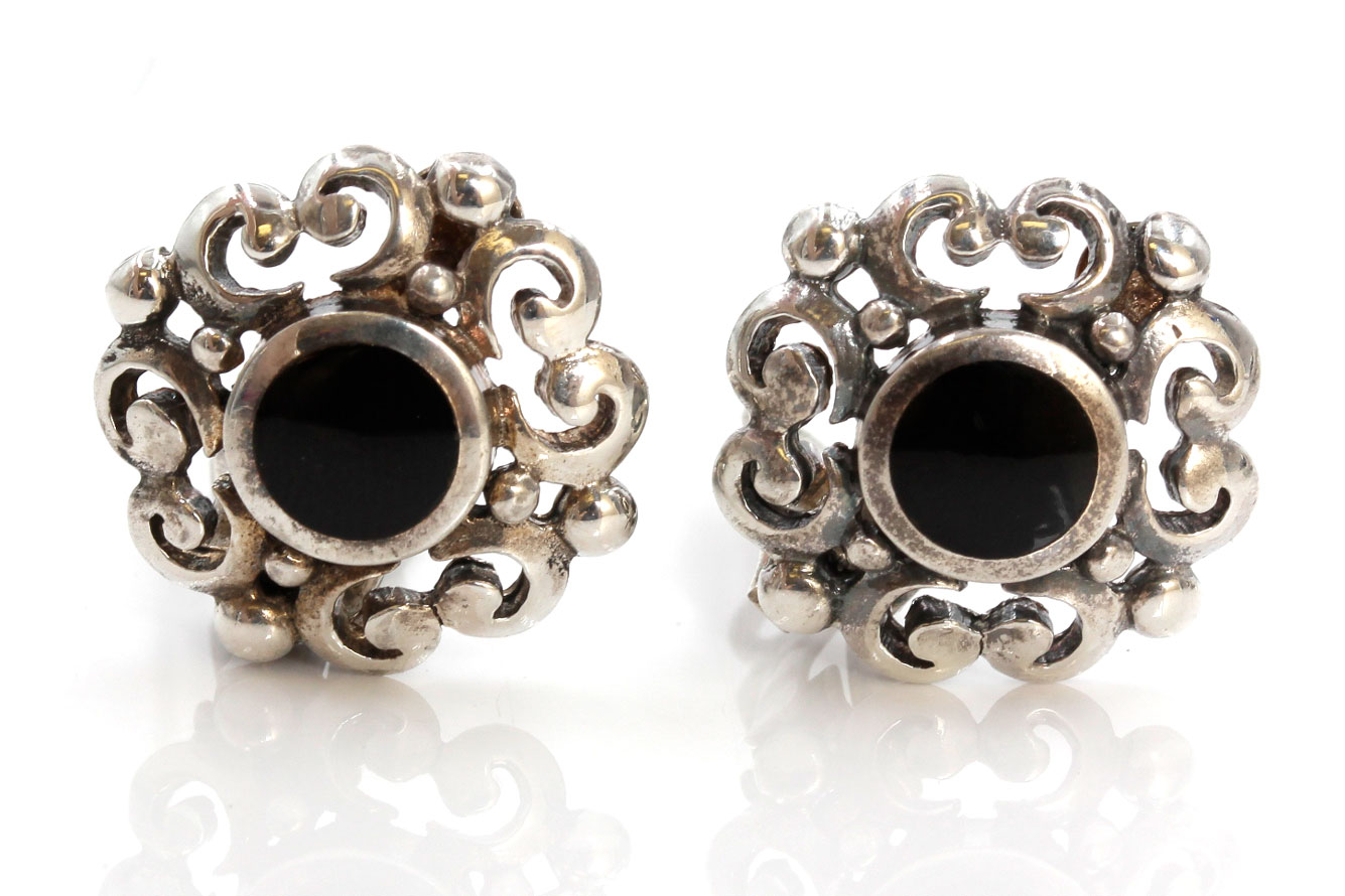 Sterling Silver Black Onyx Jewelry