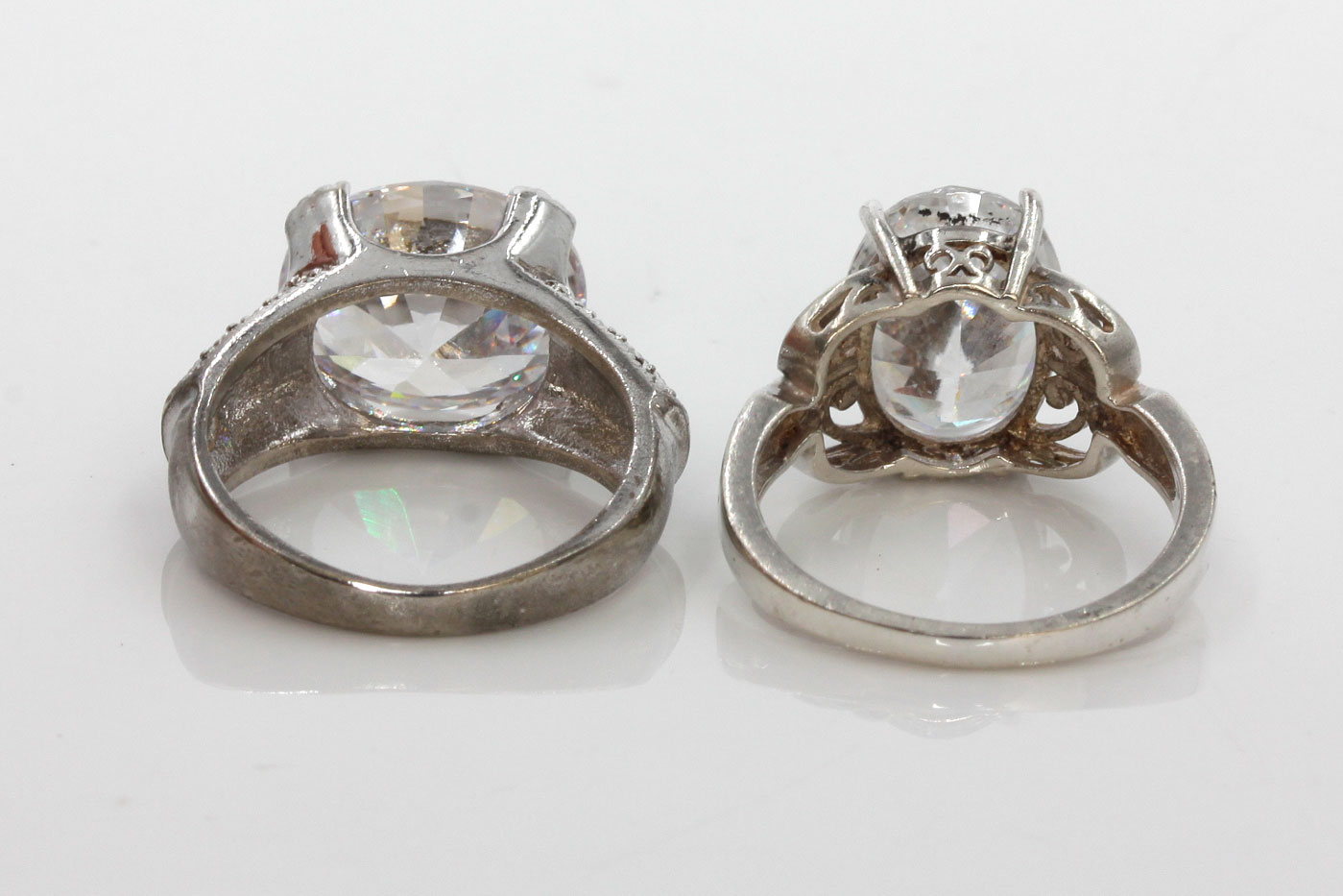 Sterling Silver Cubic Zirconia Rings
