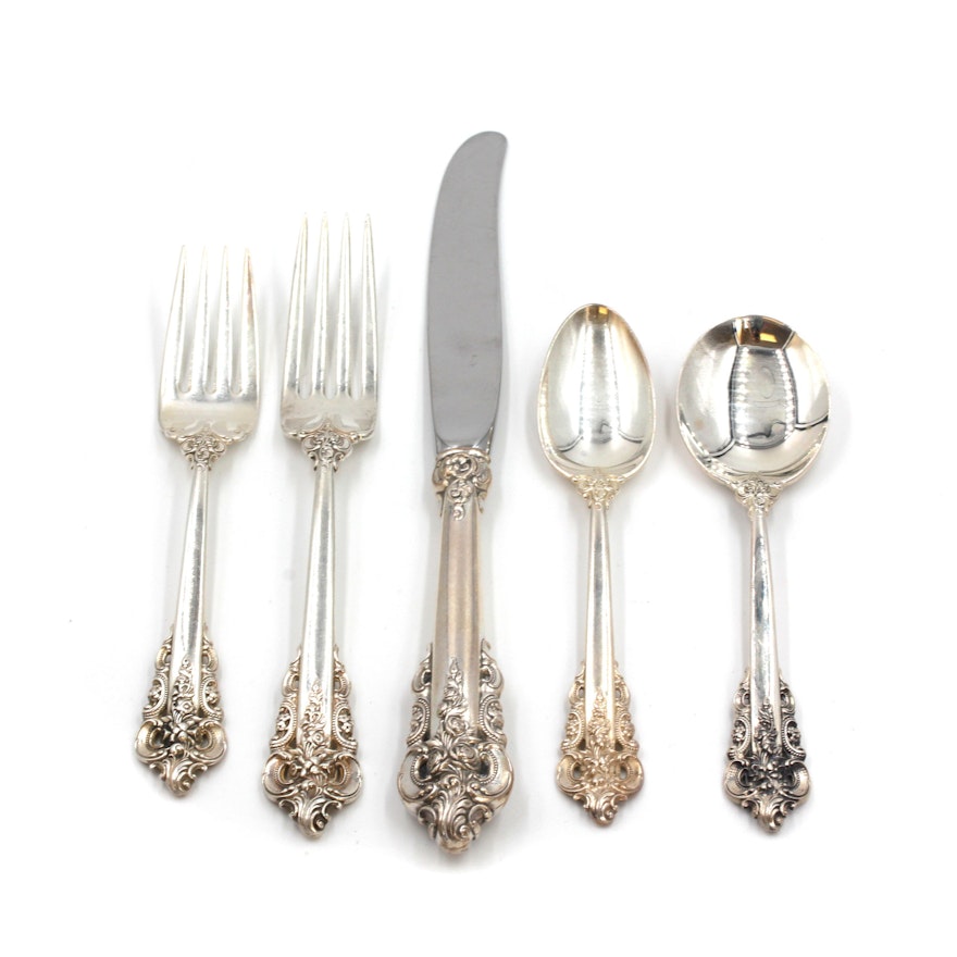 Wallace Sterling Silver "Grand Baroque" Flatware