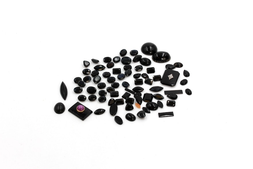 Sapphires and Black Onyx