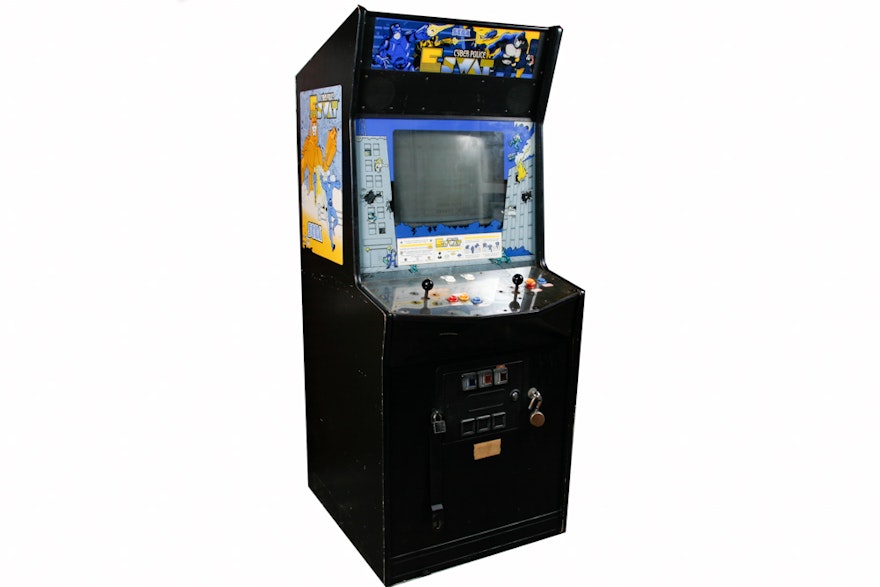 Sega "Cyber Police E Swat" Arcade Game