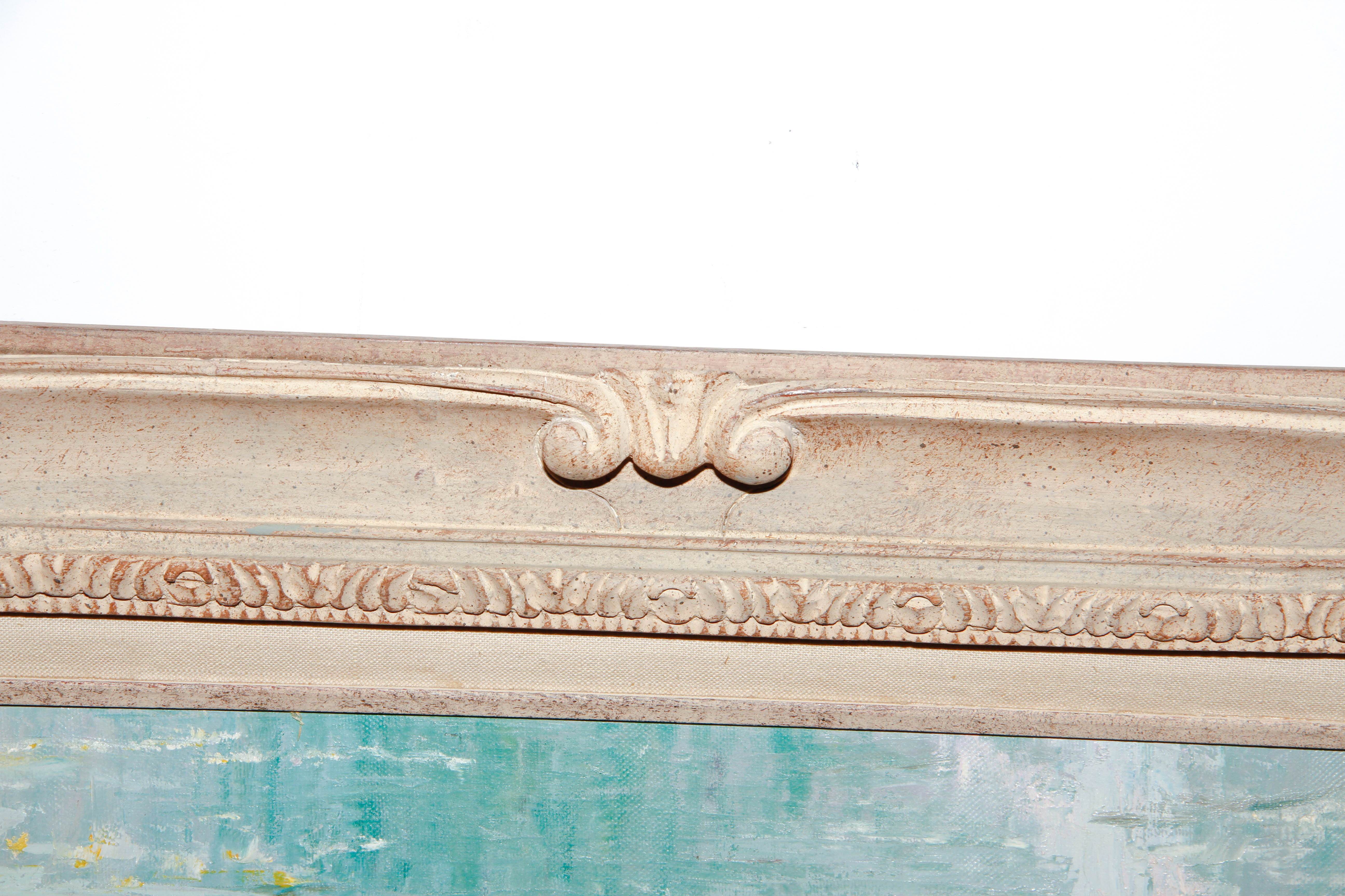 Hans Amis Oil Painting of Woman in Boat