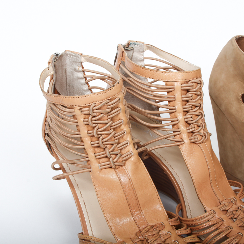 Two Pairs of Heeled Sandals