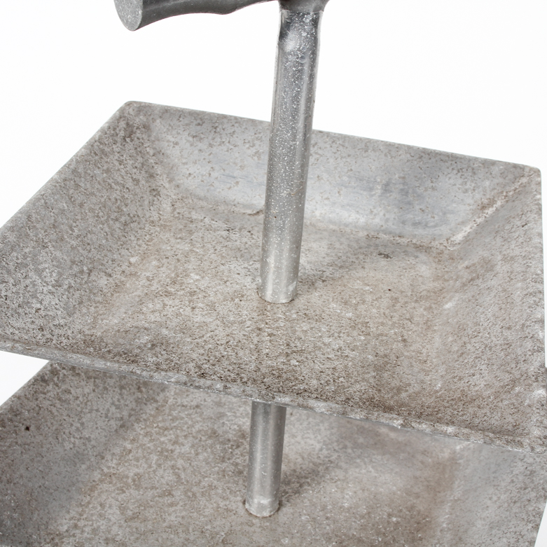 Aluminum Tiered Tray