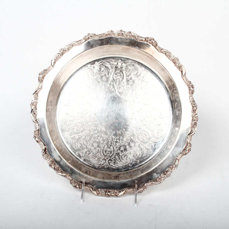 Silver Plated Serving Platters