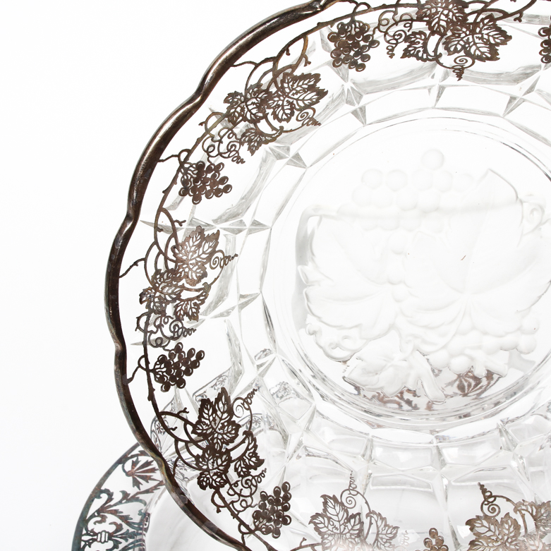 Glass and Silver Tableware Assortment