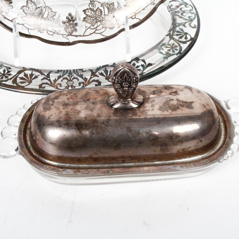 Glass and Silver Tableware Assortment