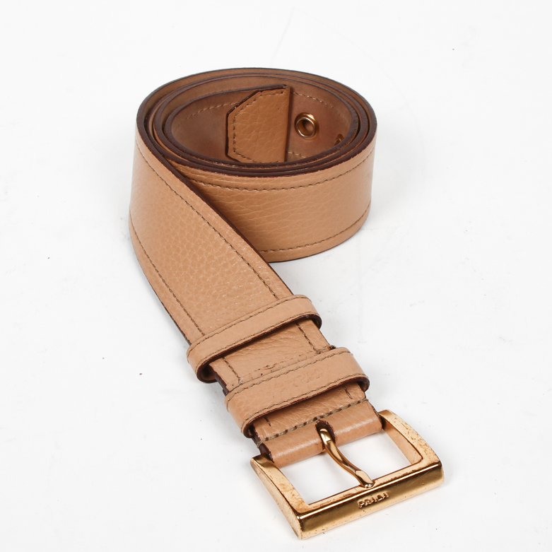 Prada Leather Belt