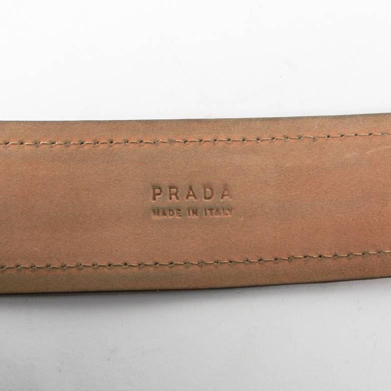 Prada Leather Belt