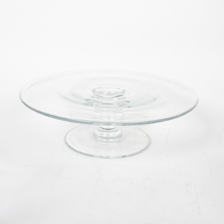 Collection of Glass Serving Pieces