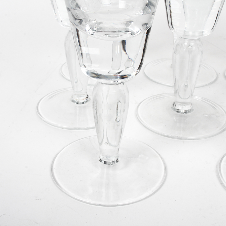 Set of Glass Goblets