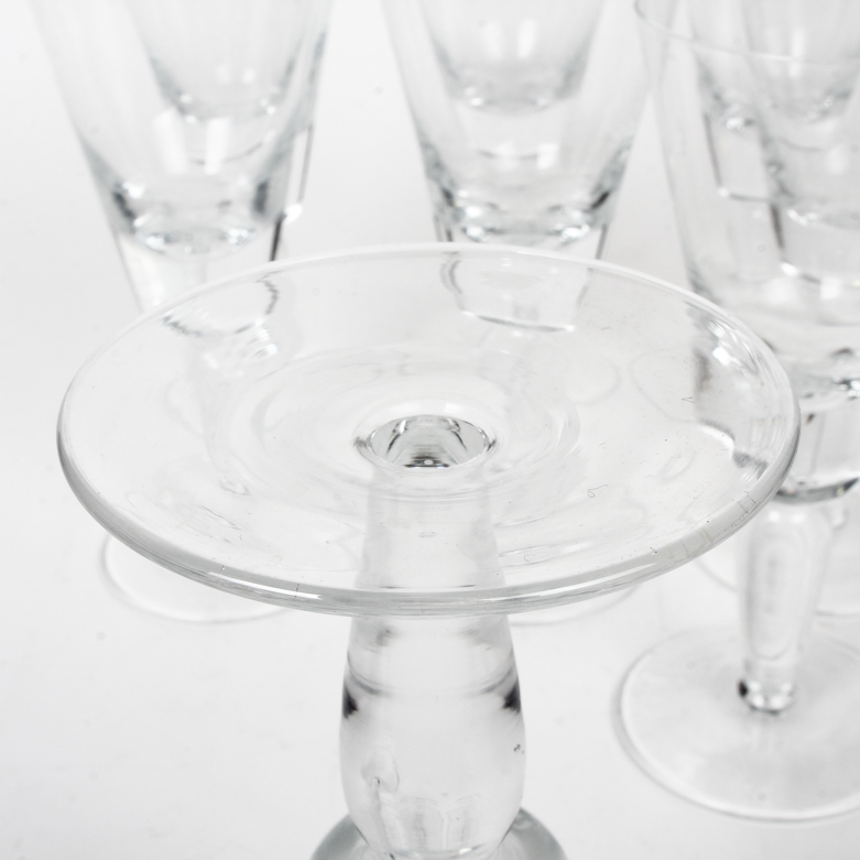 Set of Glass Goblets