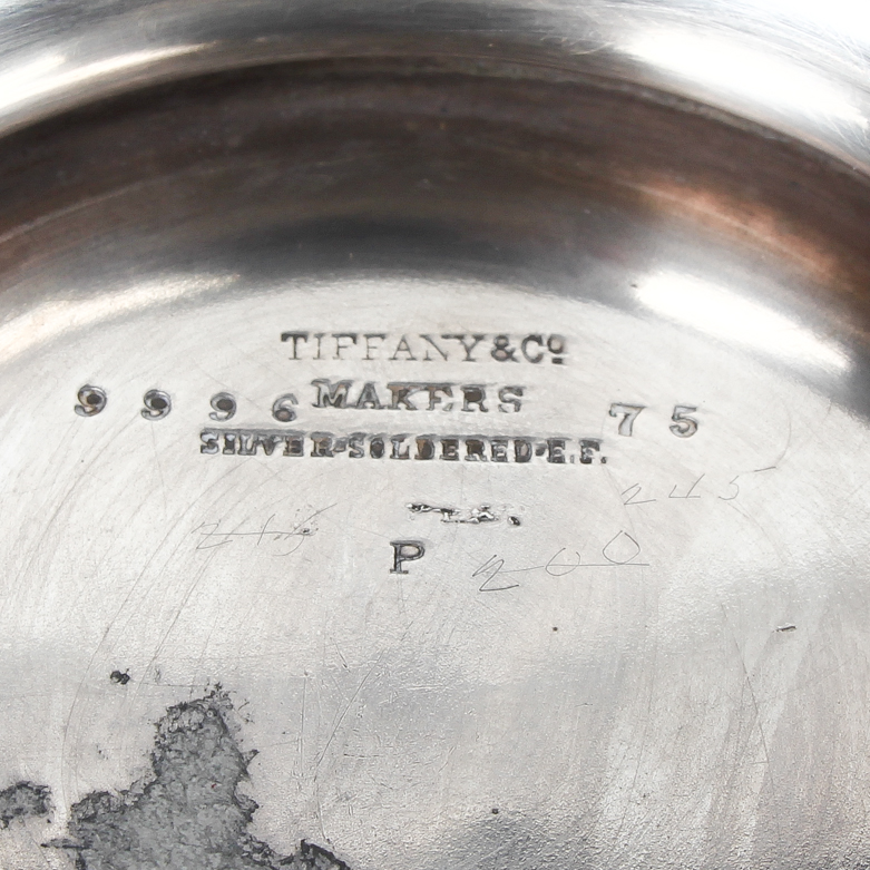 Tiffany & Co. Silver Soldered Pedestal Bowl