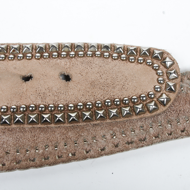Grouping of Leather Belts Including B-Low the Belt