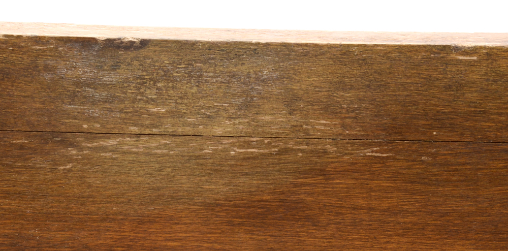 Mission-style High Back Wood Bench