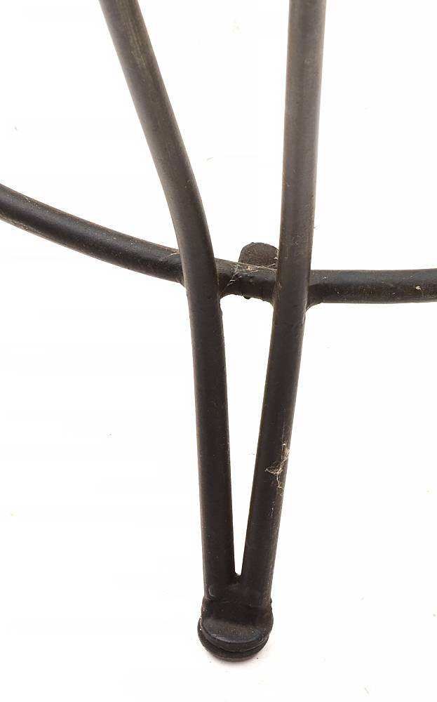 Circular Glass Top Accent Table