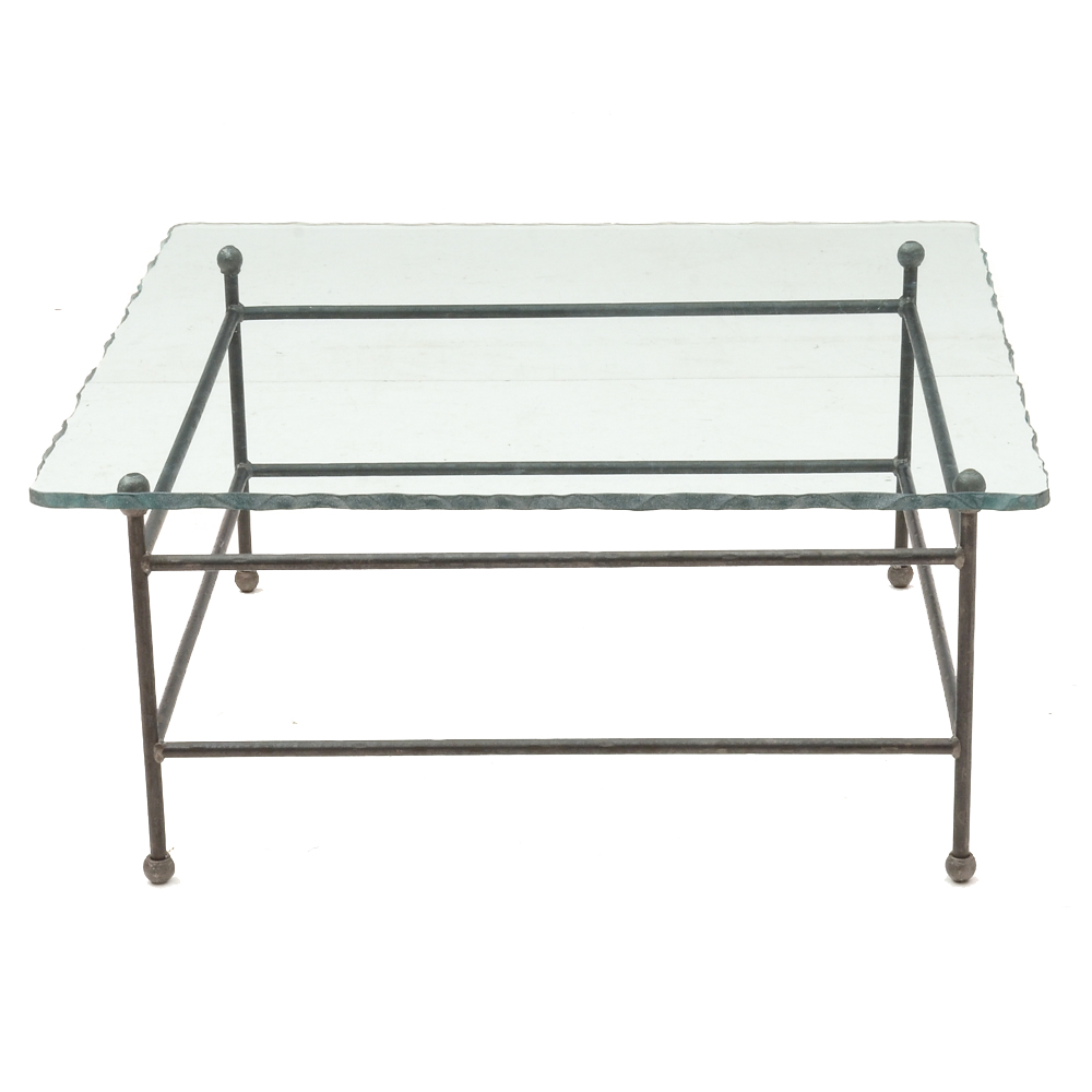 Glass Top Coffee Table