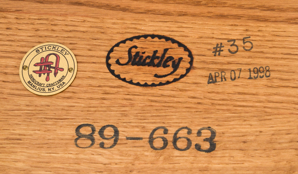 Stickley Circular Accent Table