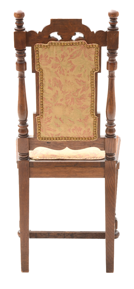 Set of Antique Oak Dining Chairs