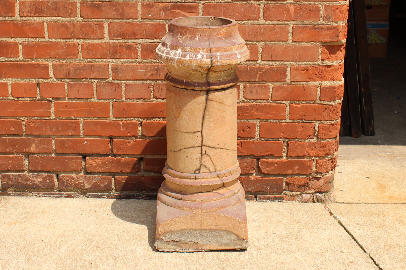 Antique Terra Cotta Chimney Top